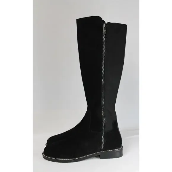 *NEW WITHOUT BOX* DONALD PLINER ISLA CALF SUEDE FASHION BOOT - Picture 4 of 9